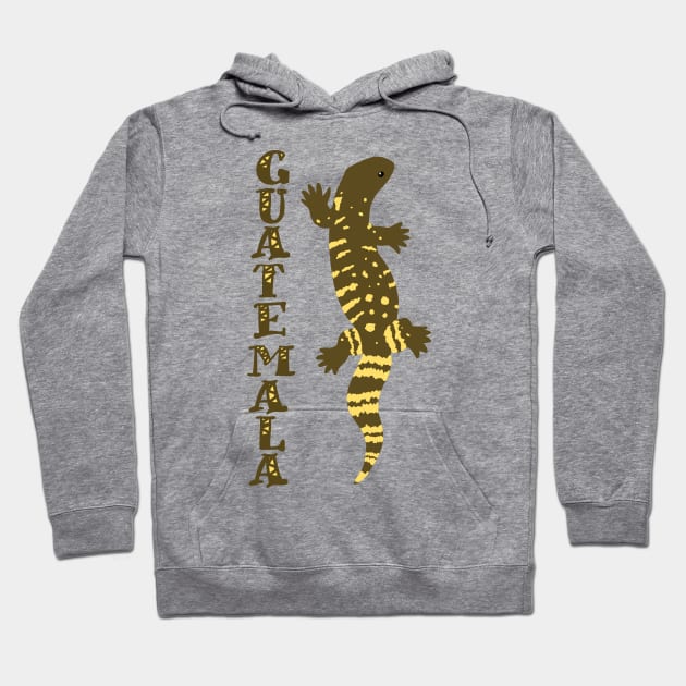 Beaded Lizard Guatemala Vertical Hoodie by SNK Kreatures